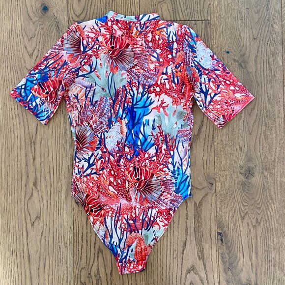 Pitaya Philadelphia Short Sleeve Swimsuit - Picture 7 of 13
